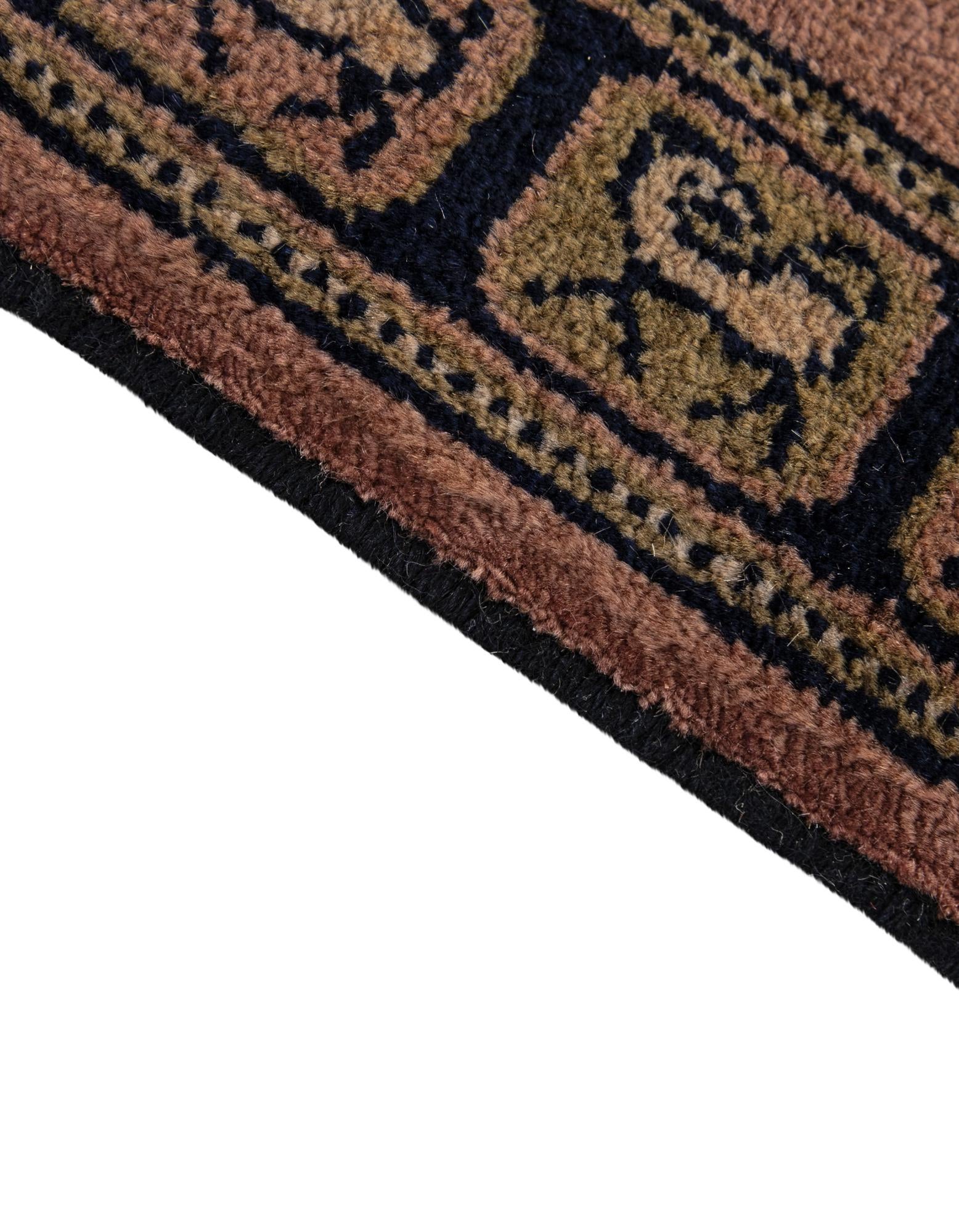 6' 9 x 10' 1 Hand Knotted Lahour Oriental Wool Rug