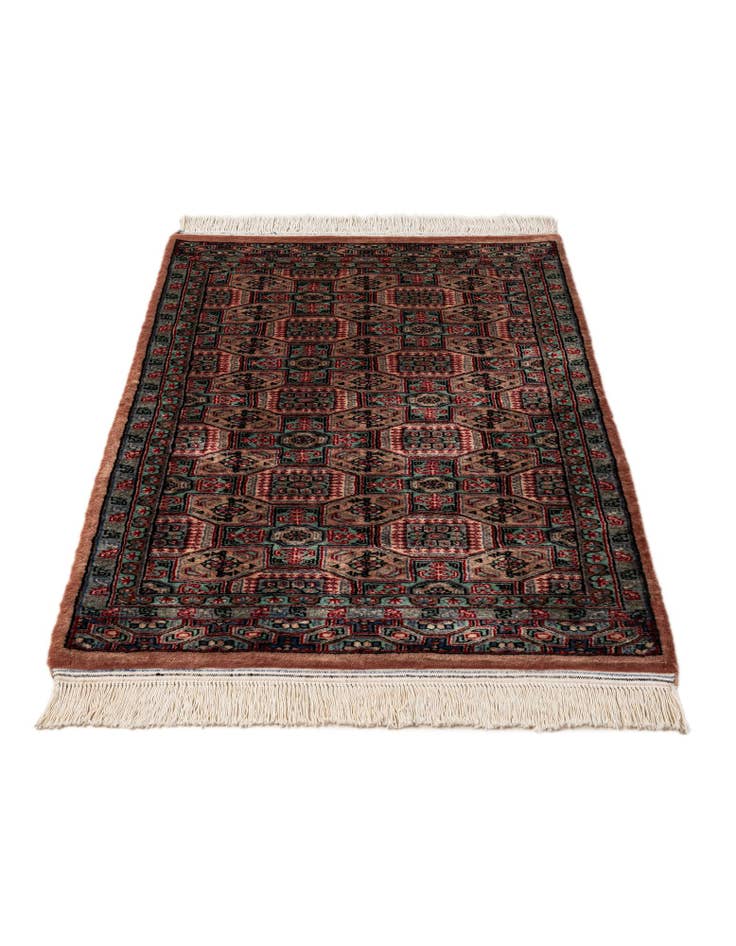 Detail image of 2' 8 x 4'  Hand Knotted Lahour Oriental Wool Rug