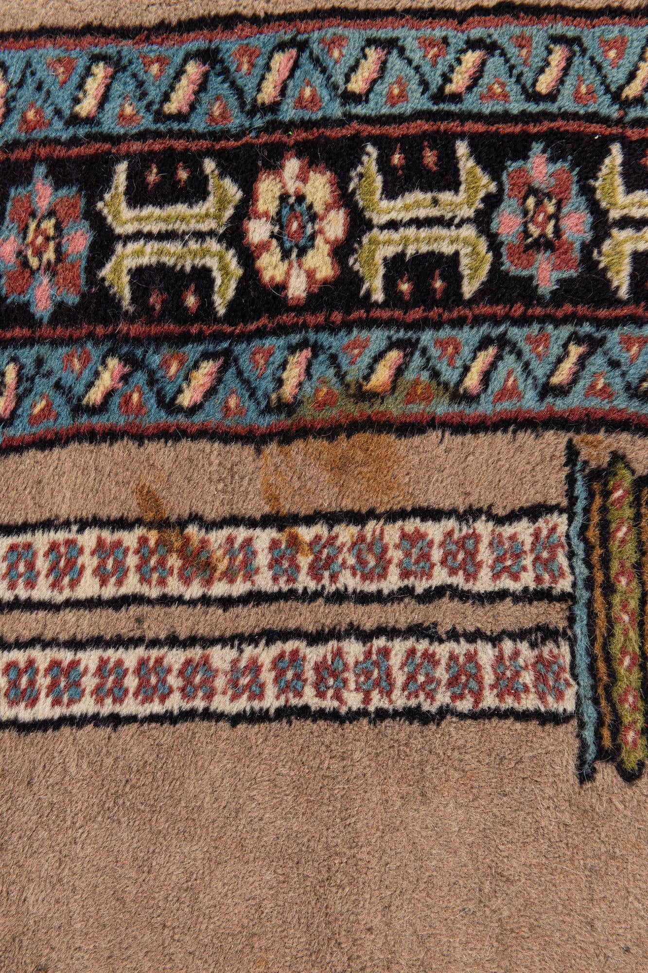 2' 8 x 4' 5 Hand Knotted Lahour Oriental Wool Rug