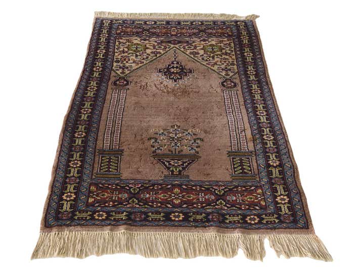 2' 8 x 4' 5 Hand Knotted Lahour Oriental Wool Rug