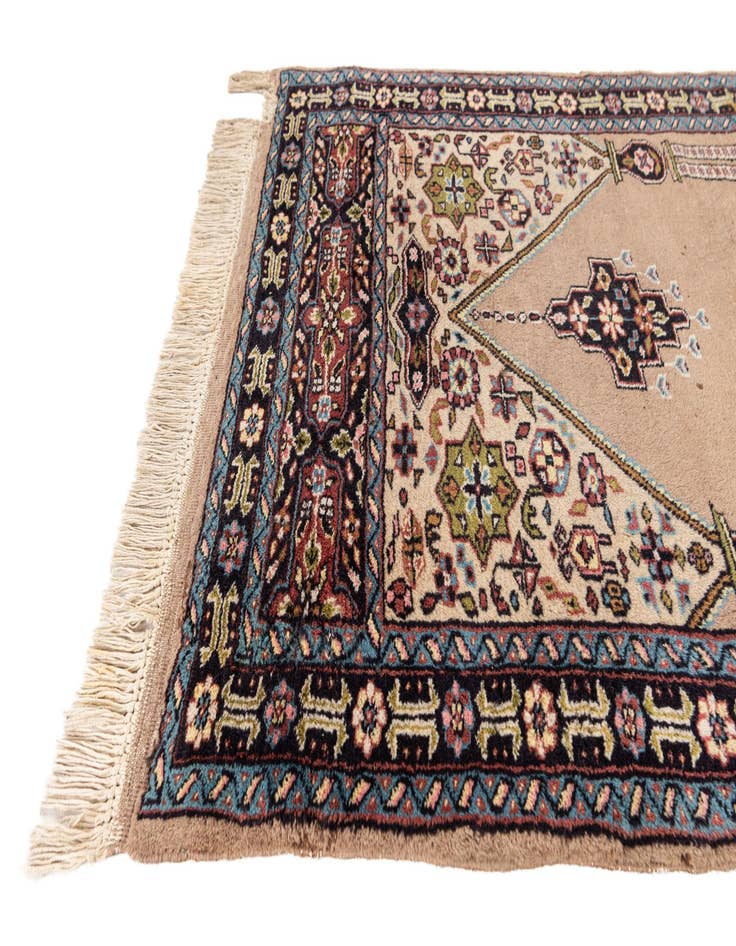 Detail image of 2' 8 x 4' 5  Hand Knotted Lahour Oriental Wool Rug