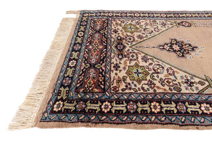 2' 8 x 4' 5 Hand Knotted Lahour Oriental Wool Rug