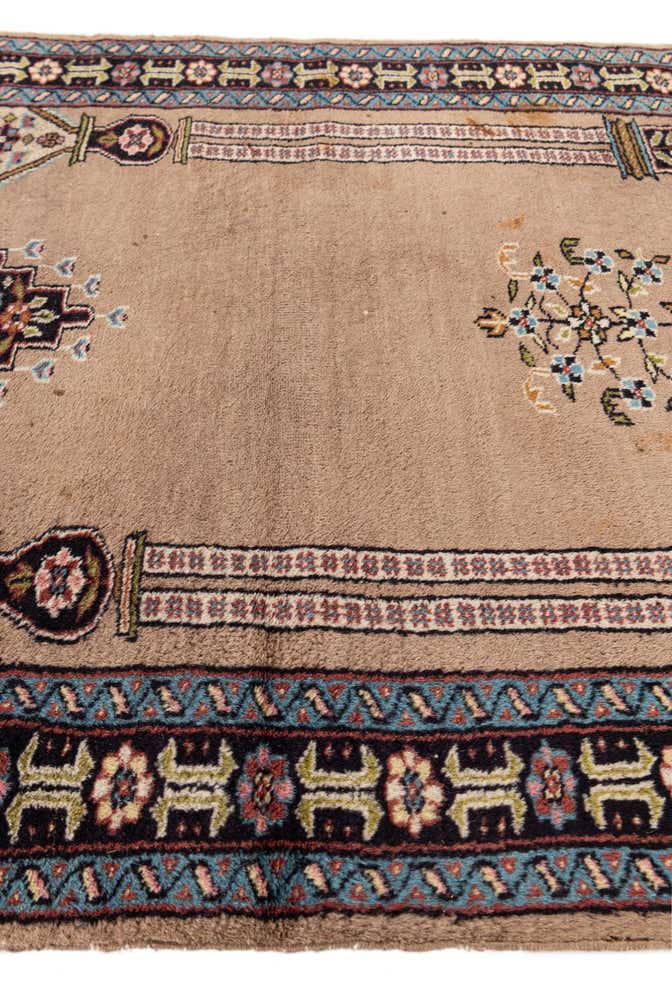 2' 8 x 4' 5 Hand Knotted Lahour Oriental Wool Rug