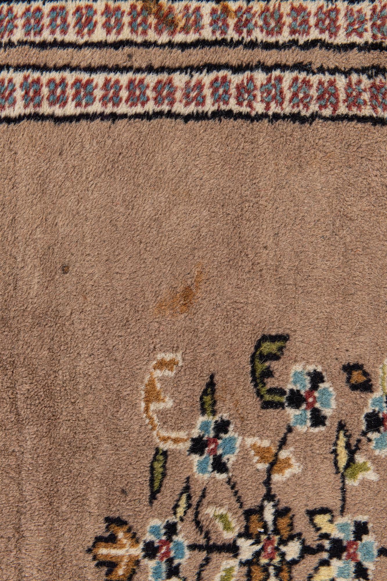 2' 8 x 4' 5 Hand Knotted Lahour Oriental Wool Rug