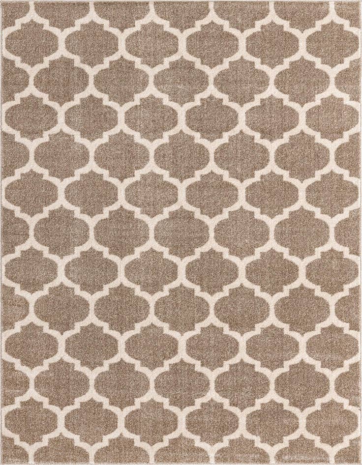 Detail image of 5' 3 x 8' Lattice Rug