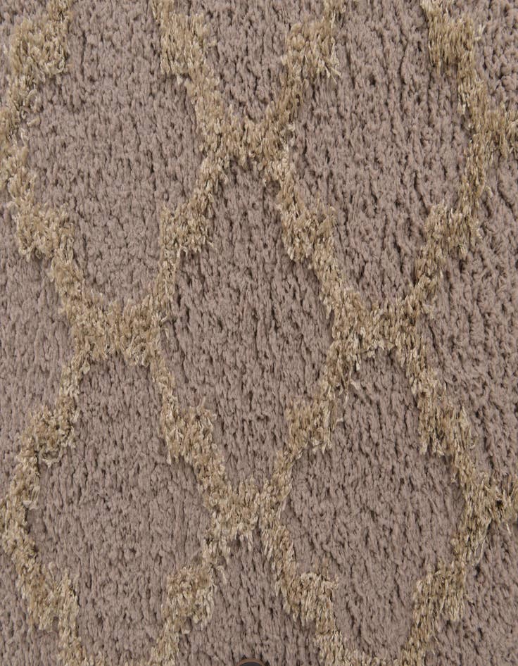 Detail image of 5' x 8' Lattice Shag Rug