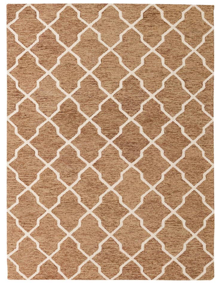 Detail image of 5' 1 x 8' Luna Wool Rug