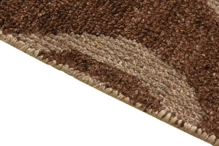 7' 9 x 9' 9 Hand Knotted Luna Wool Rug