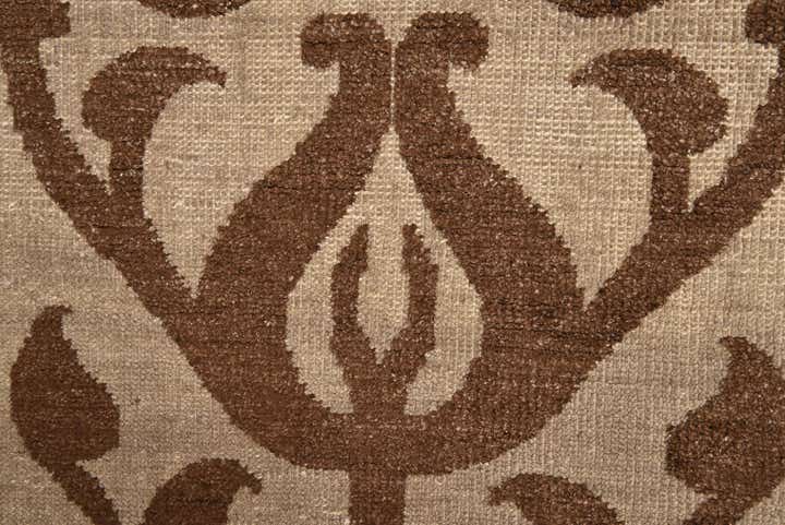 7' 9 x 9' 9 Hand Knotted Luna Wool Rug