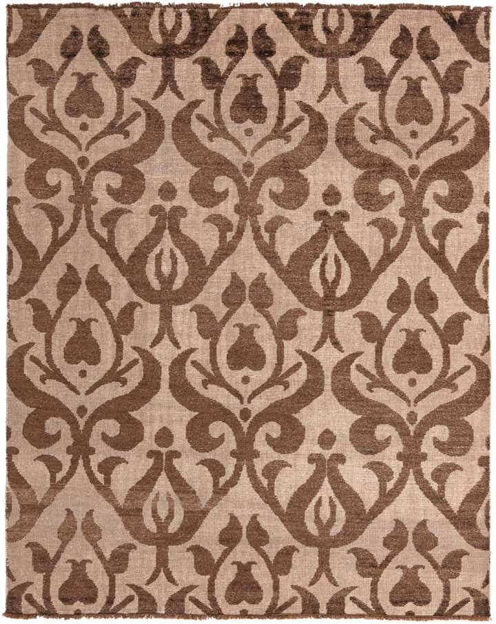 7' 9 x 9' 9 Hand Knotted Luna Wool Rug