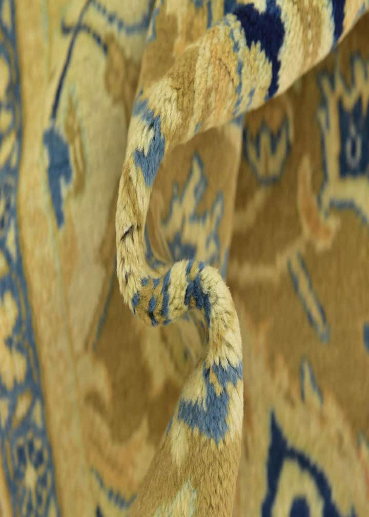 9' 9 x 13' 5 Hand Knotted Mahal Persian Wool Rug