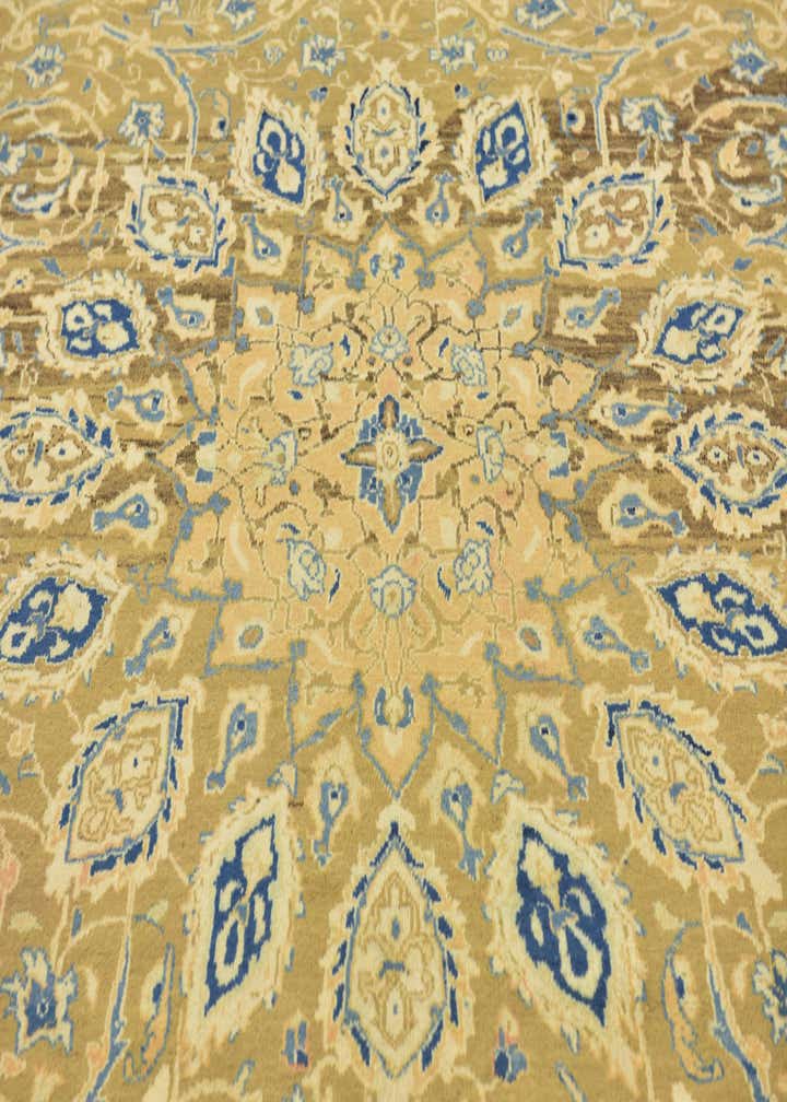 9' 9 x 13' 5 Hand Knotted Mahal Persian Wool Rug