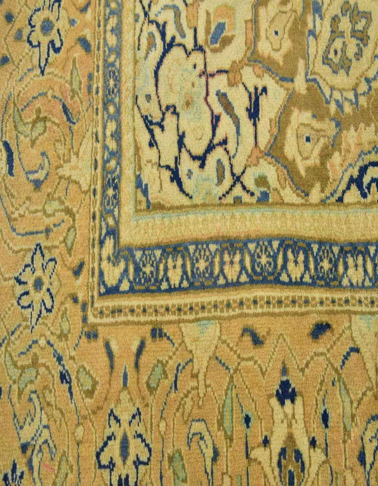 Detail image of 9' 9 x 13' 5 Hand Knotted Mahal Persian Wool Rug