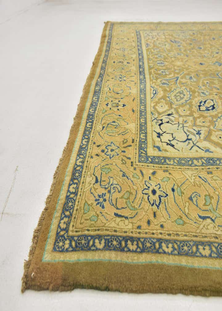 9' 9 x 13' 5 Hand Knotted Mahal Persian Wool Rug