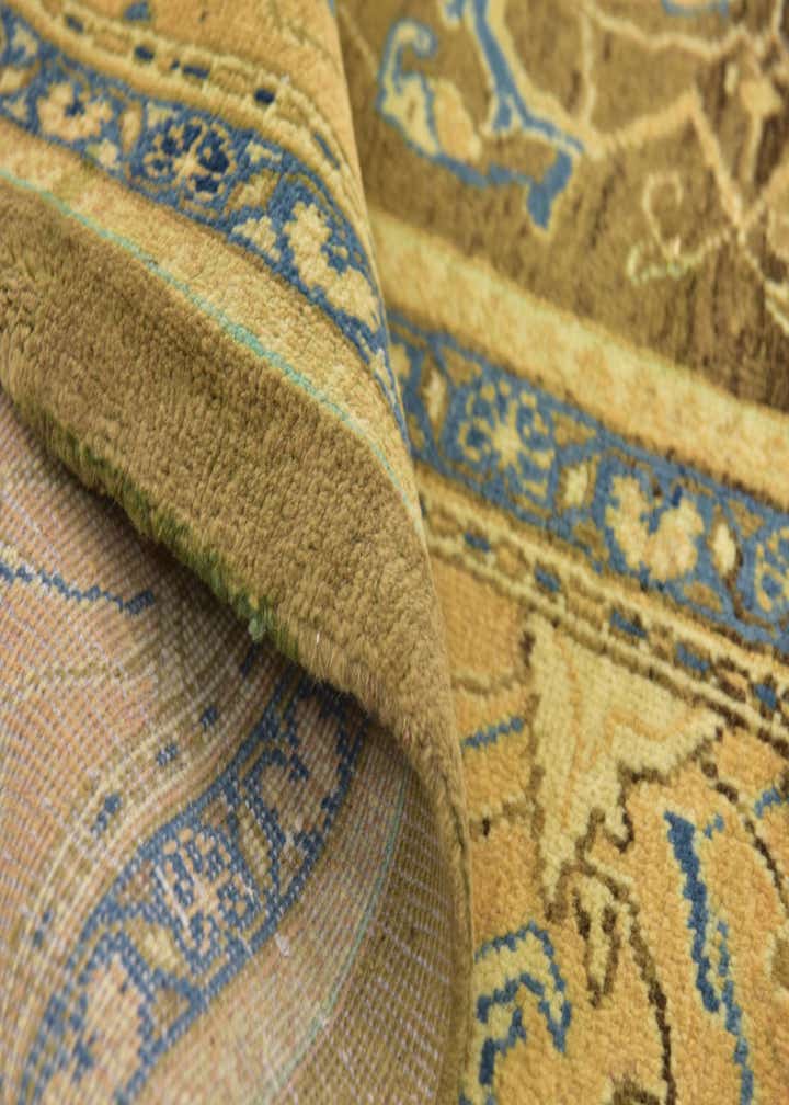 9' 9 x 13' 5 Hand Knotted Mahal Persian Wool Rug