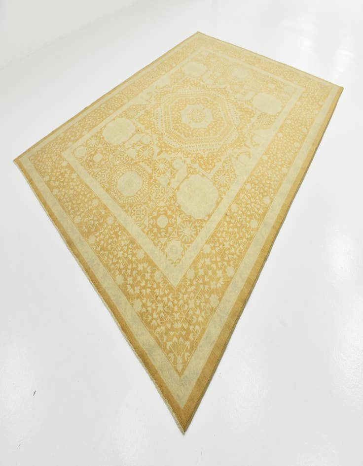 Detail image of 9' x 11' 9  Hand Knotted Mamluk Ziegler Rug