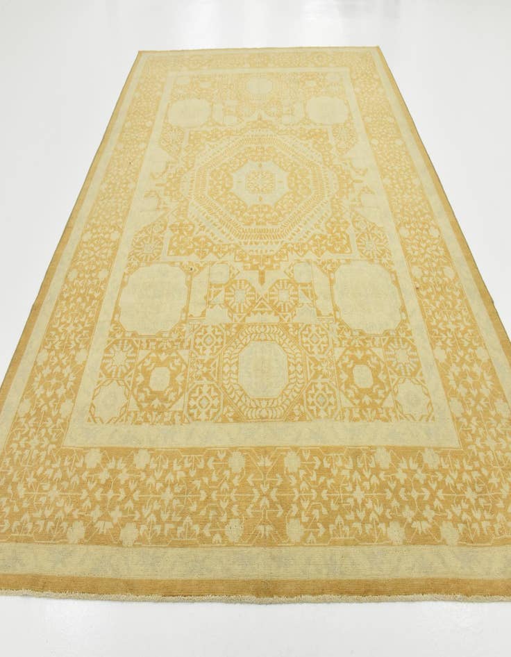 Detail image of 9' x 11' 9  Hand Knotted Mamluk Ziegler Rug