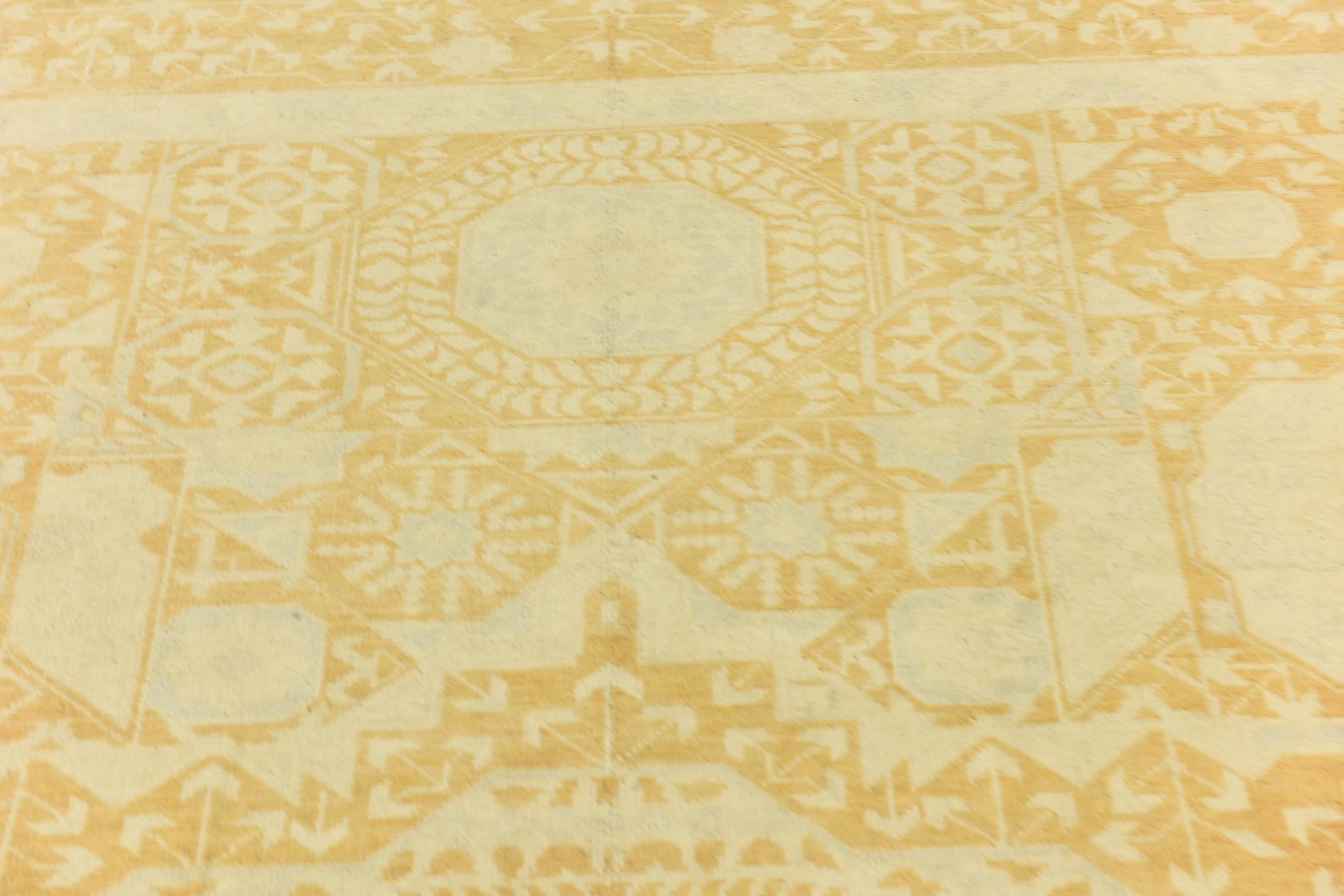 9' x 11' 9 Hand Knotted Mamluk Ziegler Rug