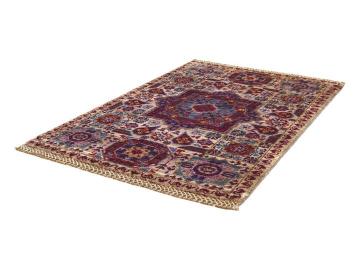 2' x 3' Hand Knotted Mamluk Ziegler Rug