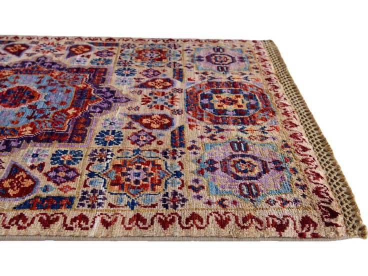 Detail image of 2' x 3' Hand Knotted Mamluk Ziegler Rug