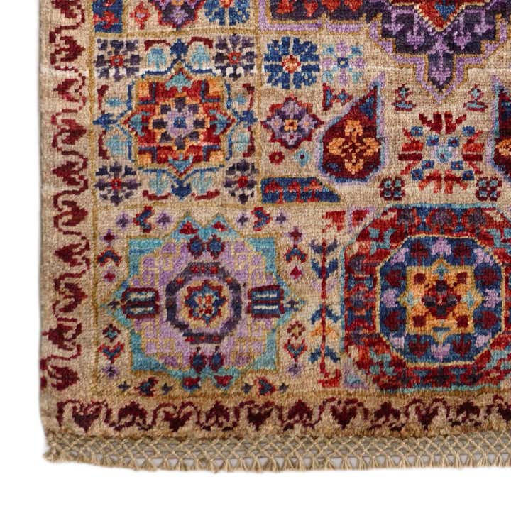 2' x 3' Hand Knotted Mamluk Ziegler Rug