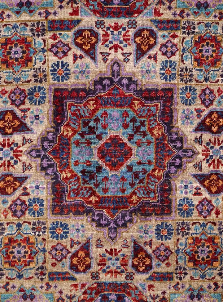 2' x 3' Hand Knotted Mamluk Ziegler Rug