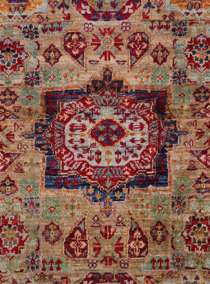 2' x 2' 11 Hand Knotted Mamluk Ziegler Rug