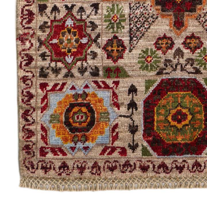 2' x 3' Hand Knotted Mamluk Ziegler Rug