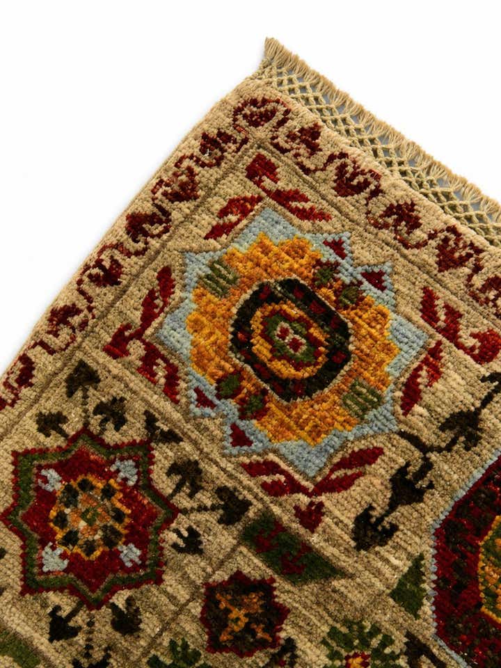 2' x 3' Hand Knotted Mamluk Ziegler Rug