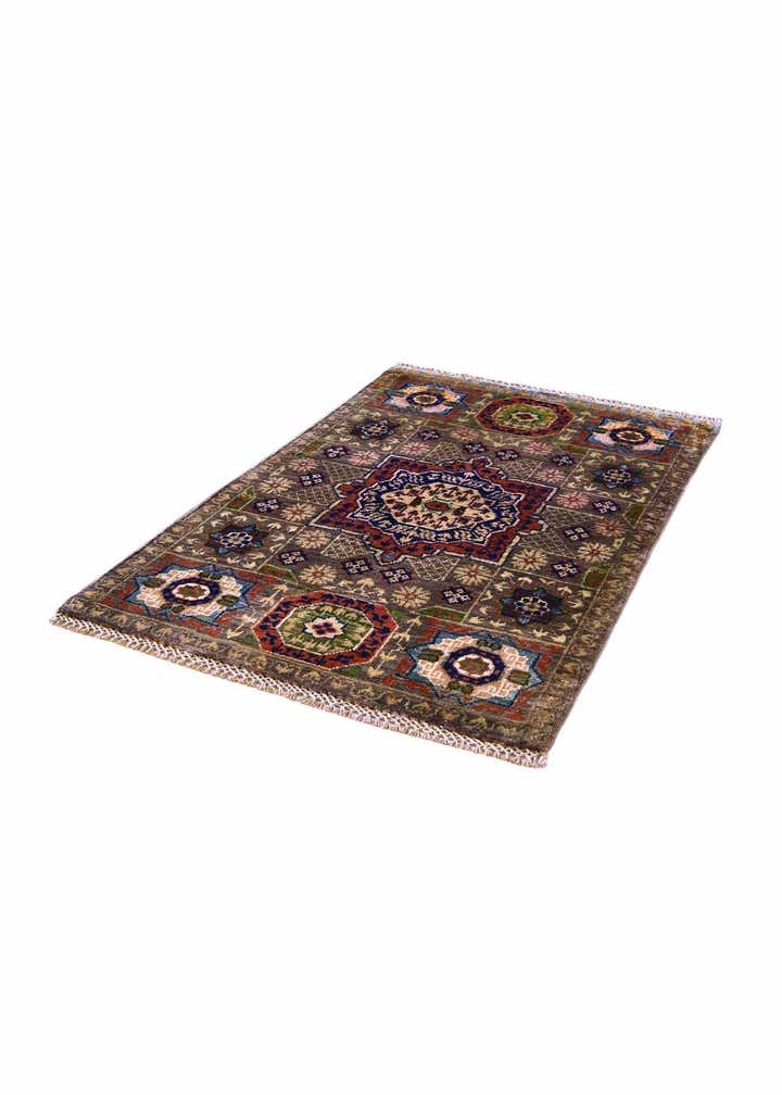 2' 1 x 3' 2 Hand Knotted Mamluk Ziegler Rug