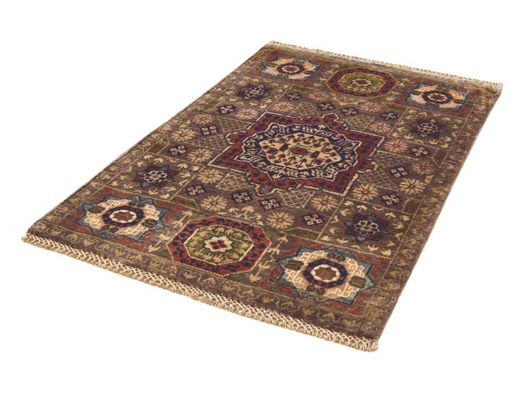 Detail image of 2' 1 x 3' 2 Hand Knotted Mamluk Ziegler Rug