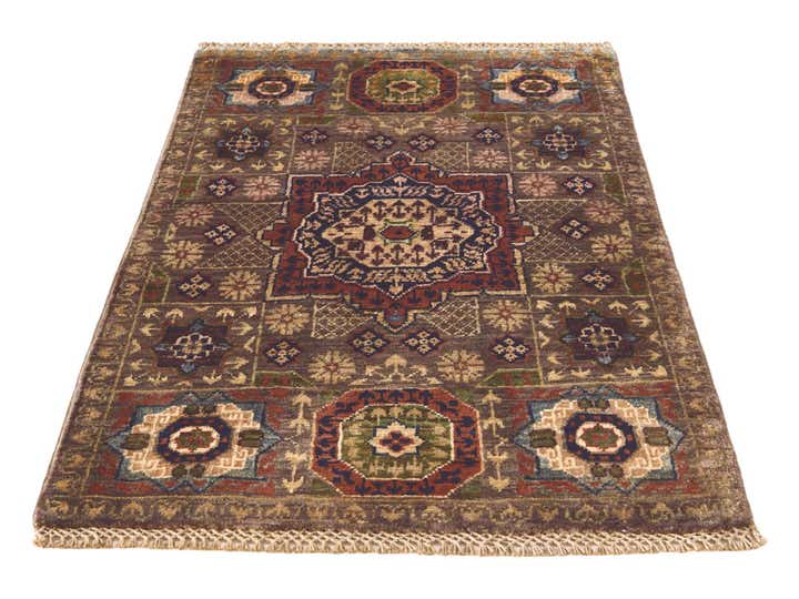 2' 1 x 3' 2 Hand Knotted Mamluk Ziegler Rug