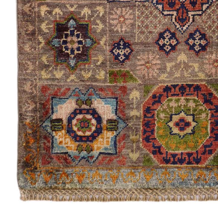 2' 1 x 3' 2 Hand Knotted Mamluk Ziegler Rug