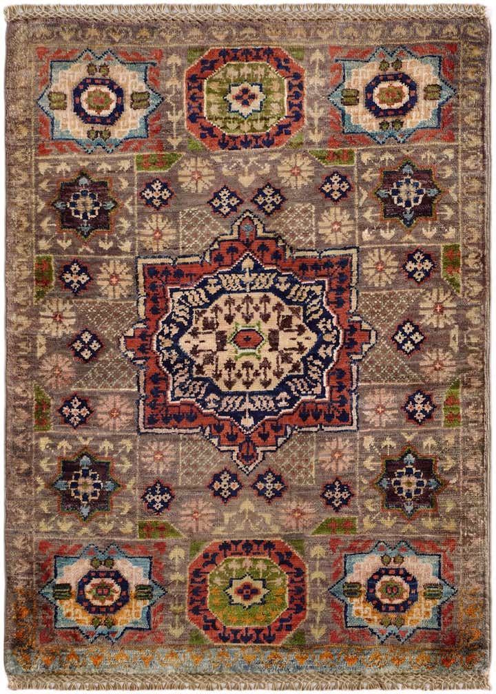 2' 1 x 3' 2 Hand Knotted Mamluk Ziegler Rug