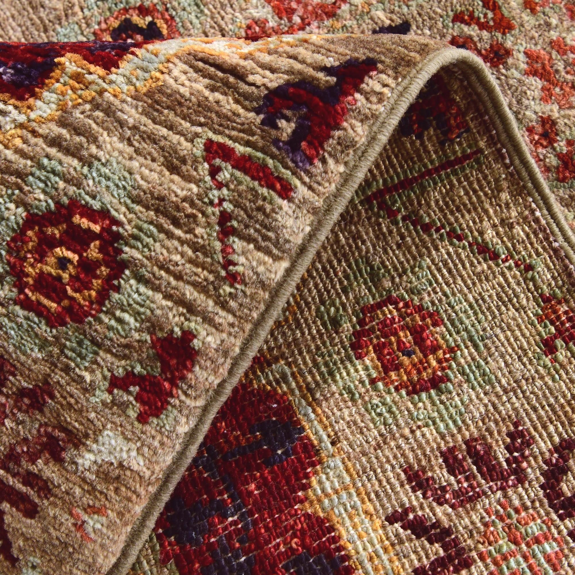 2' x 2' 11 Hand Knotted Mamluk Ziegler Rug