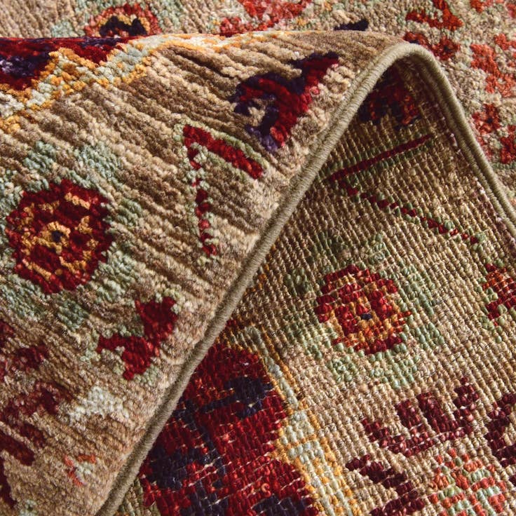 Detail image of 2' x 2' 11 Hand Knotted Mamluk Ziegler Rug