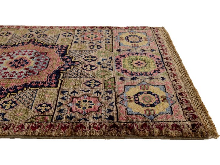 Detail image of 2' 1 x 3' 1 Hand Knotted Mamluk Ziegler Rug