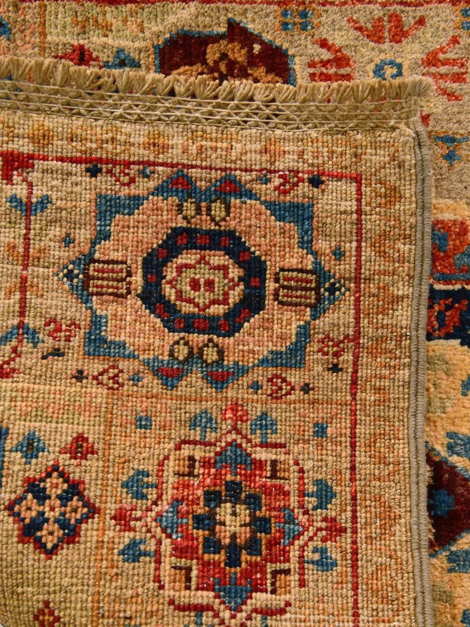 65cm x 100cm Hand Knotted Mamluk Ziegler Rug