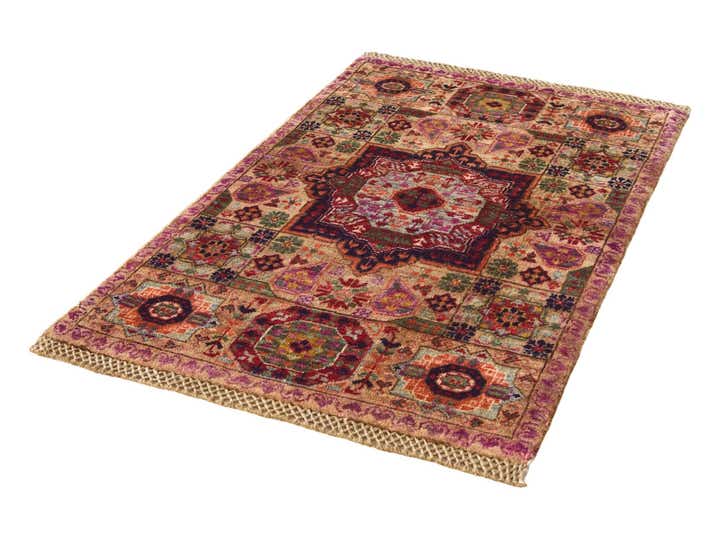 2' x 3' 2 Hand Knotted Mamluk Ziegler Rug
