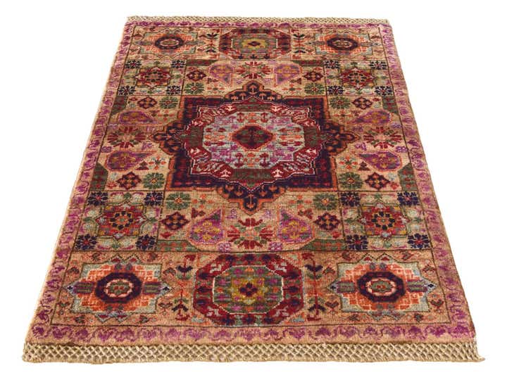 2' x 3' 2 Hand Knotted Mamluk Ziegler Rug