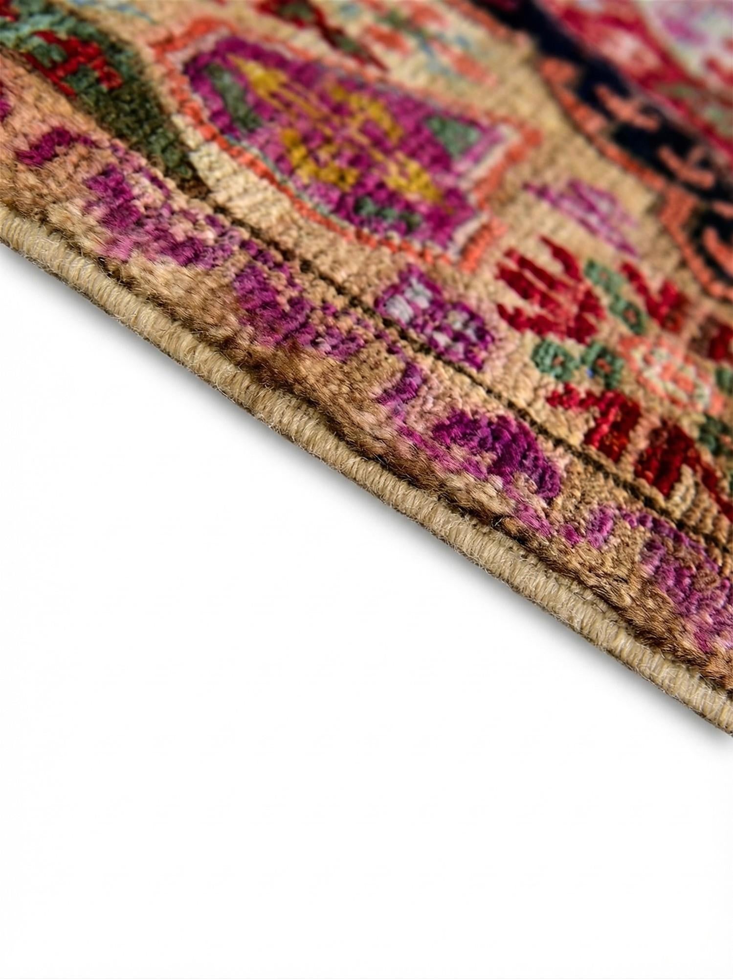 Detail image 8 of 12: 2' x 3' 2 Hand Knotted Mamluk Ziegler Rug