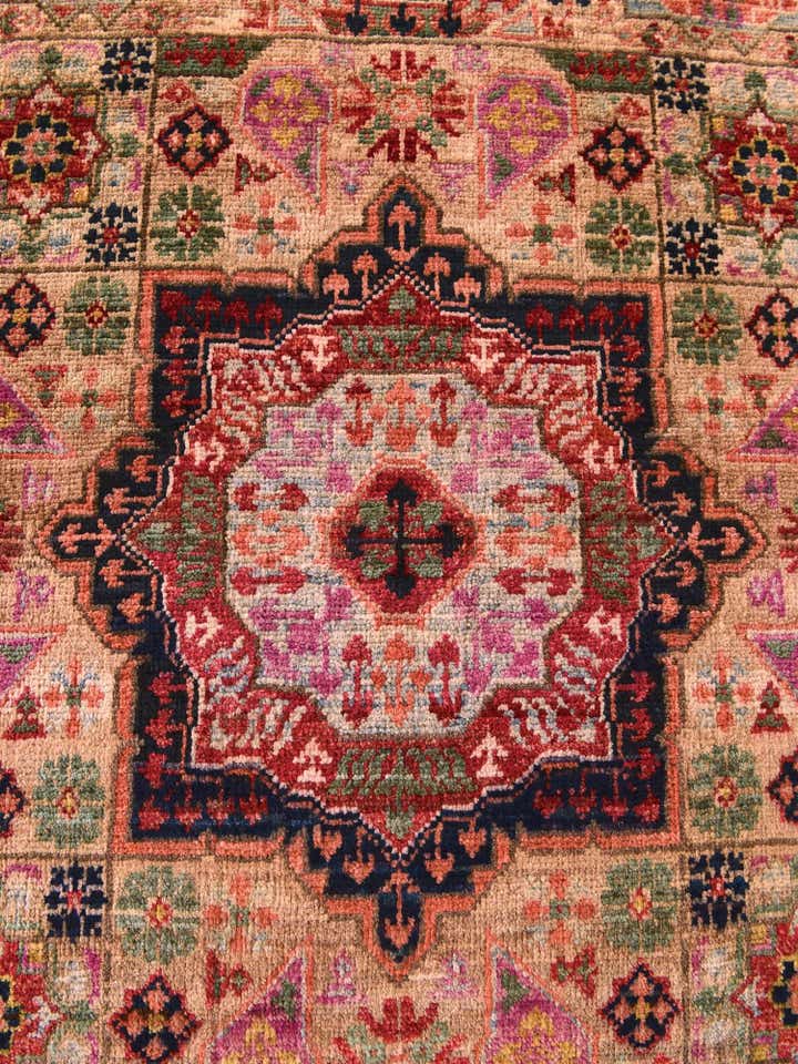 2' x 3' 2 Hand Knotted Mamluk Ziegler Rug