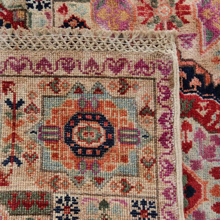 60cm x 95cm Handgeknüpft Mamluk Ziegler Teppich
