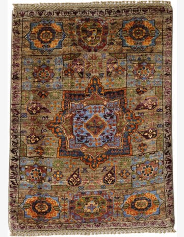 2' 3 x 3' Hand Knotted Mamluk Ziegler Rug