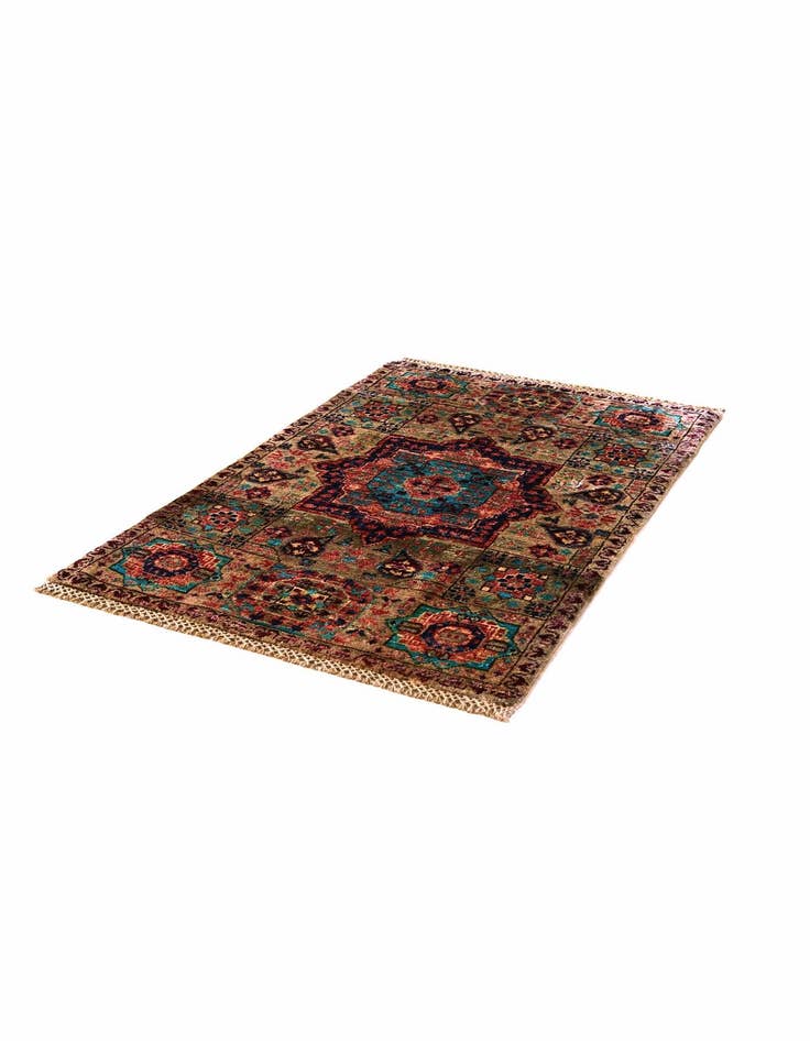 Detail image of 2' x 3' 1 Hand Knotted Mamluk Ziegler Rug