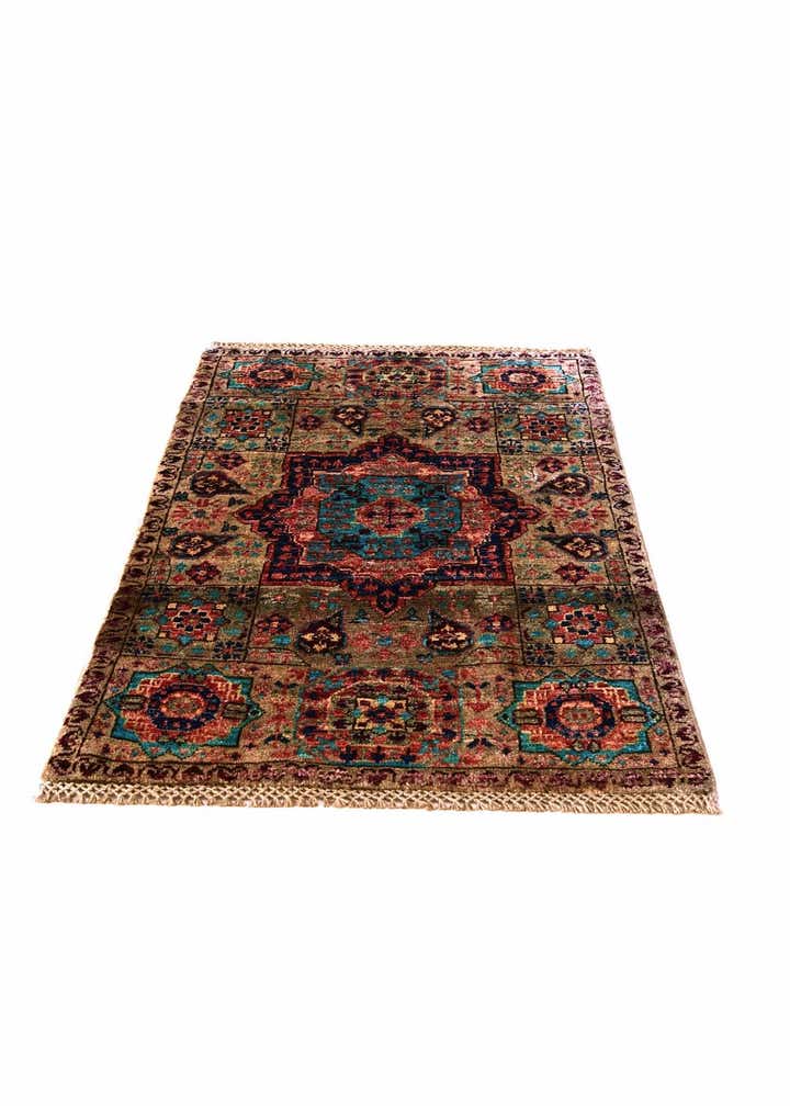 2' x 3' 1 Hand Knotted Mamluk Ziegler Rug