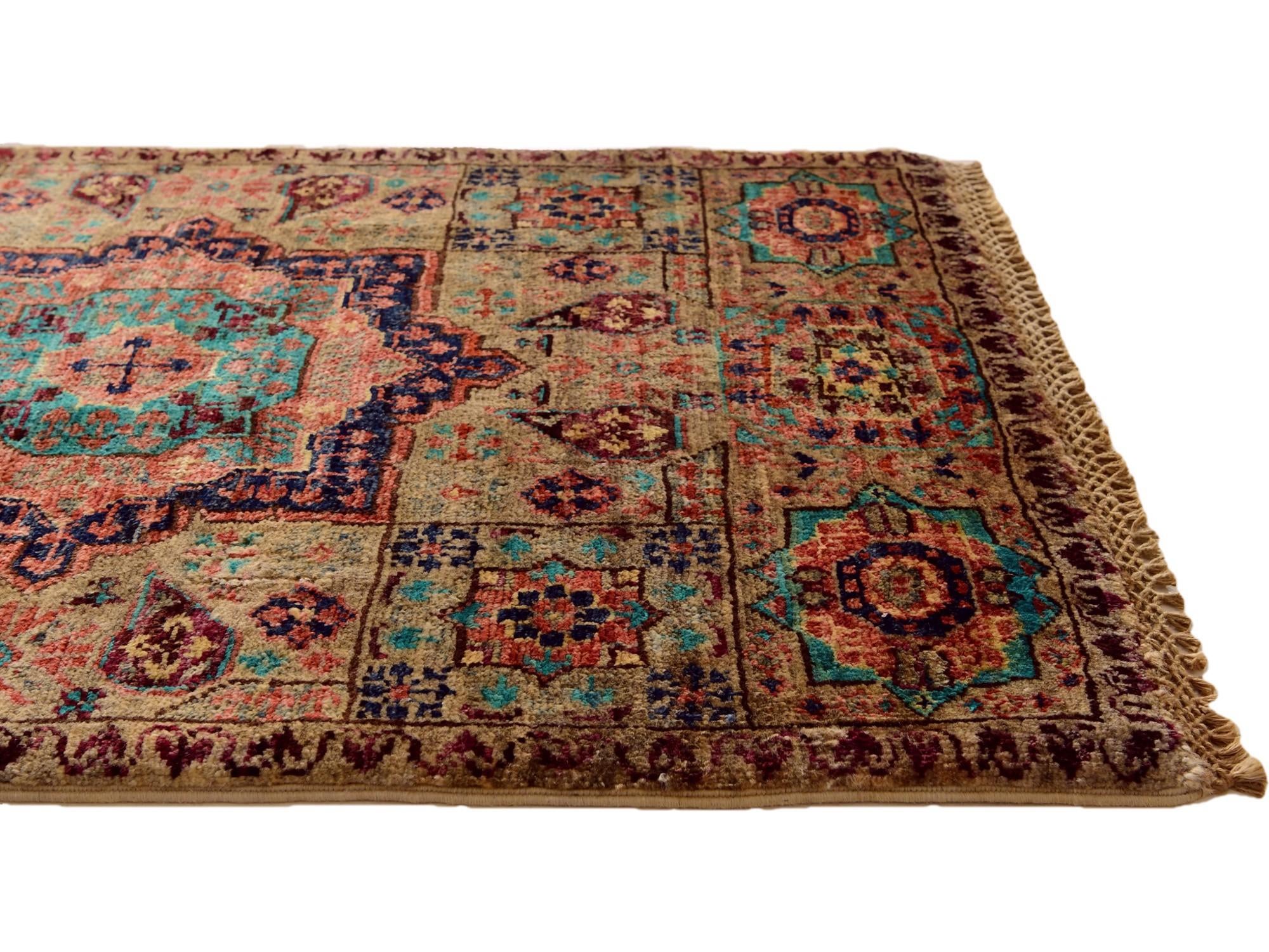 2' x 3' 1 Hand Knotted Mamluk Ziegler Rug