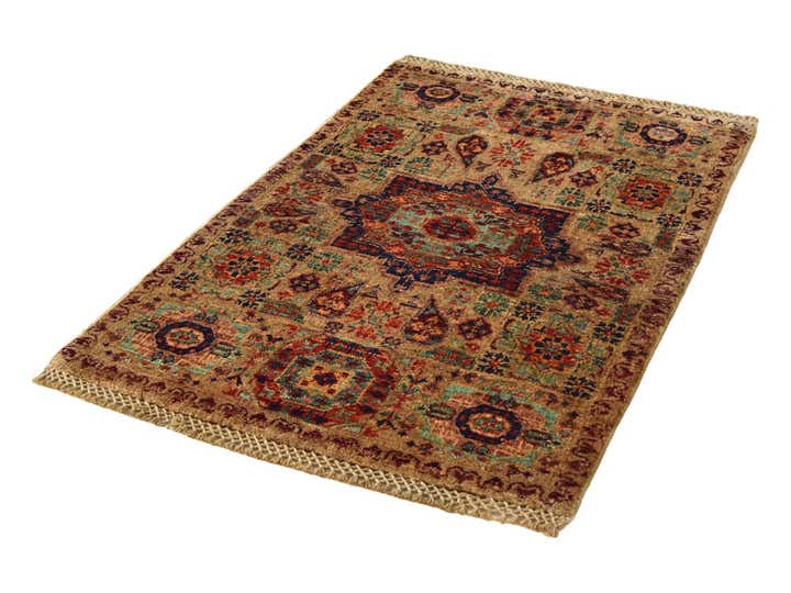 2' x 3' 1 Hand Knotted Mamluk Ziegler Rug