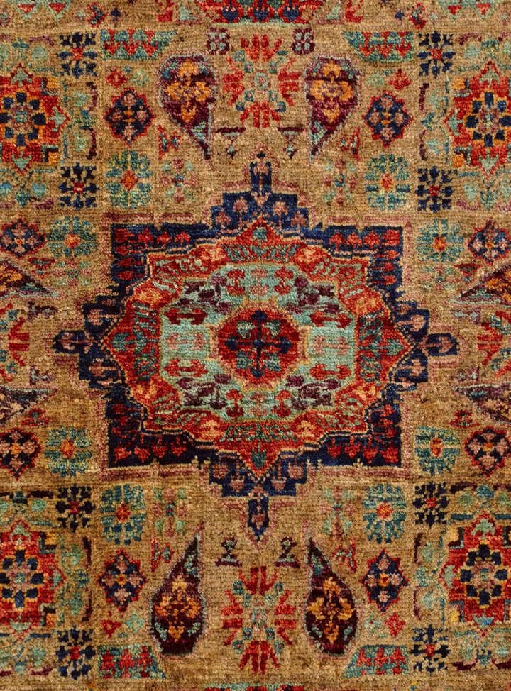 2' x 3' 1 Hand Knotted Mamluk Ziegler Rug