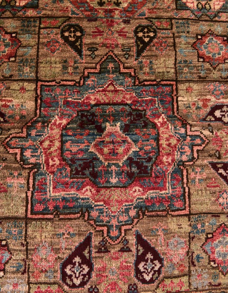 Detail image of 2' x 3' 1 Hand Knotted Mamluk Ziegler Rug